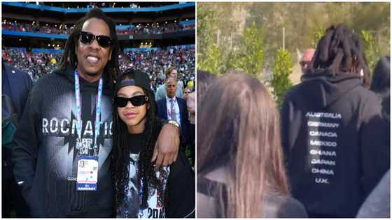 Jay Z wears a hoodie with Ghana printed on the back, Ghanaians are hopeful of seeing Beyoncé in December