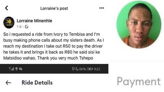 Kind driver pays it forward for customer whose sister passed away: "Hail the hero"