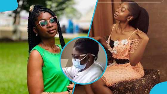 Joana Yabani: Deceased KNUST student displays intelligence at school's science lab, old vdeo drops