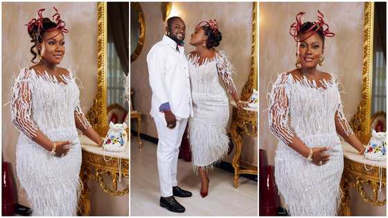 Picture heavy: Anita Sefa Boakye drops sizzling baby bump photos, leaves many awestruck