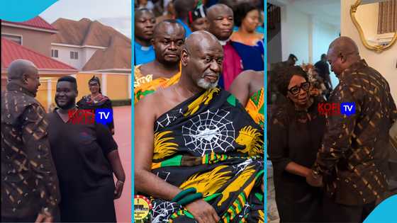 John Mahama visits Samuel Sarpong's still-grieving family after Obuasi helicopter crash
