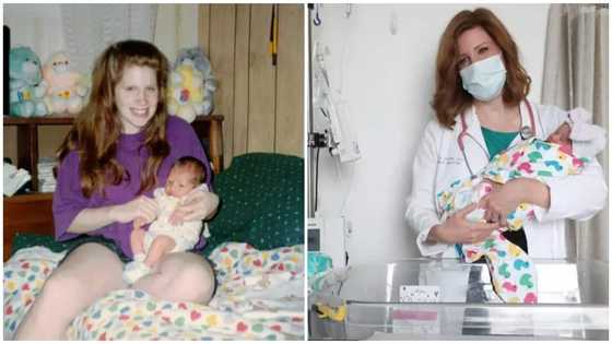She gave birth at age 15: Joy as teen mum who quit school fulfills her dream of becoming a doctor at 40