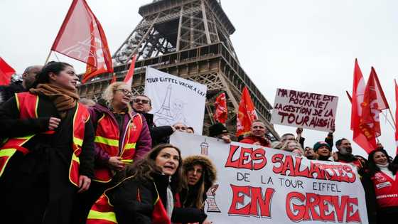 Eiffel Tower closed for fourth day as staff strike