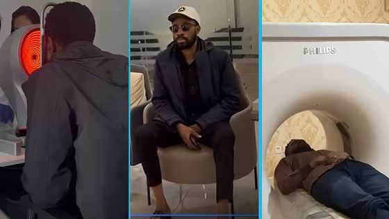 Video of Kofi Adoma undergoing eye treatment in Dubai surfaces, Ghanaians react