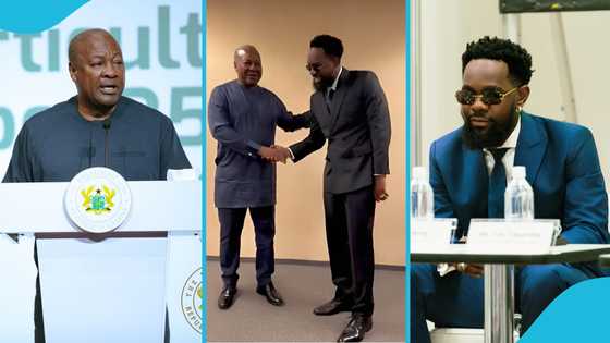 President Mahama spotted with Patoranking in Japan: “Everyone loves him”