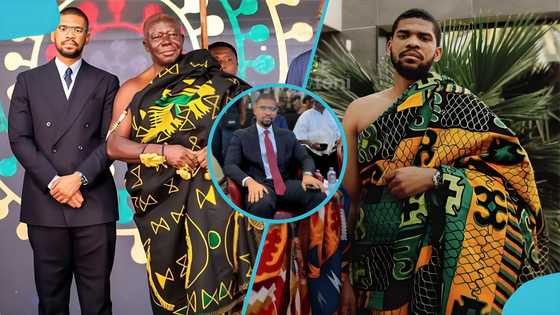 Otumfuo's son steals the spotlight during appearance at GJA Media Awards launch, video stirs reactions