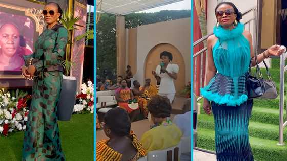 Diana Asamoah gets poor reception from crowd and couple at a private wedding ceremony, video stirs reaction