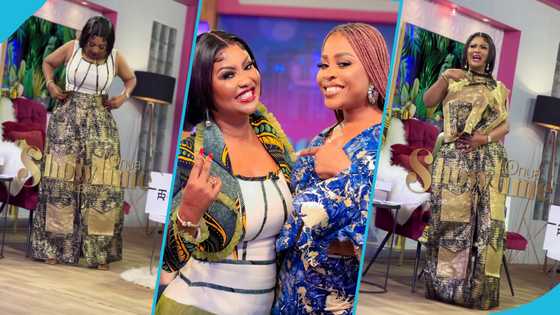 Nana Ama McBrown overjoyed as Adina Thembi gifts her an outfit from her clothing store, video melts hearts