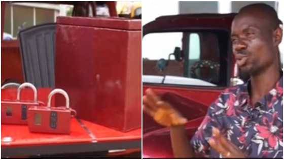 Innovative Ghanaian man creates padlocks that make direct phone calls to owner
