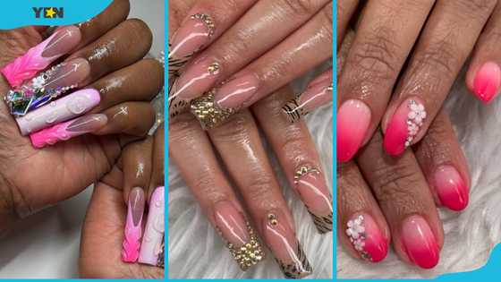 15 classy rhinestone nail designs that are stylish and trendy