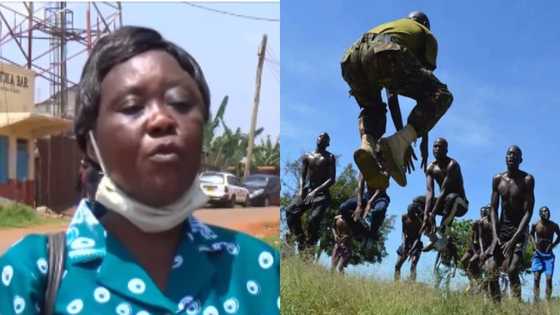 Mother's love: Blind woman walks for 10km to cheer son undergoing defence forces recruitment