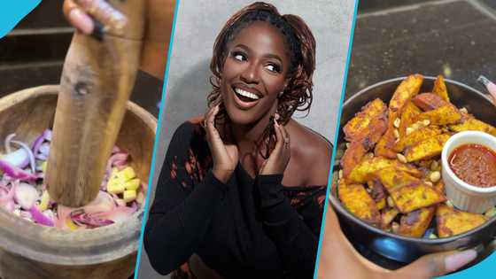 Nigerian chef Hilda Baci wins the hearts of Ghanaians as she prepares kelewele and shares recipe in video