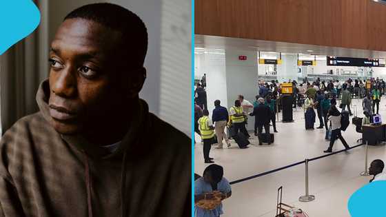 Ghanaian man returning to Ghana goes mad at the Netherlands airport