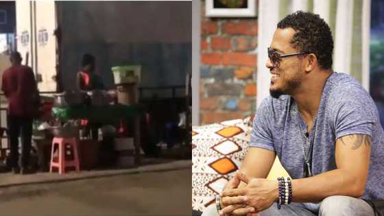 Pokuase Interchange chop bar: Van Vicker blasts owner over lawlessness