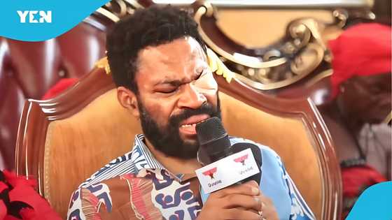 Kofi Adoma Nwanwani speaks for the 1st time after eye incident, expresses disappointment in Dormaa people
