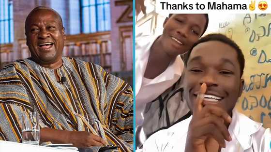 SHS students praise President Mahama for Improvement in the quality of food
