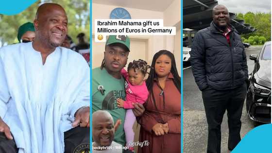 Ibrahim Mahama surprises GH man in Germany with large sum of cash