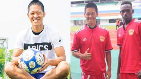 Video drops as Japanese striker who plays for Abusua Dwarfs starts speaking Fante