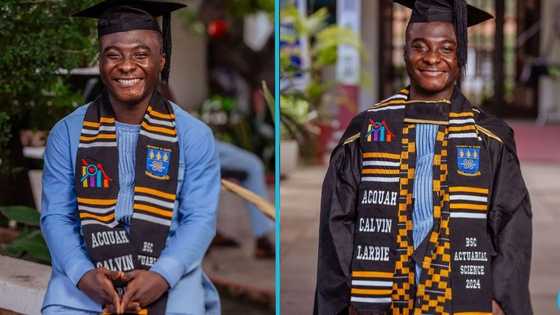 Diminutive Ghanaian man bags a degree in Actuarial Science from University of Ghana
