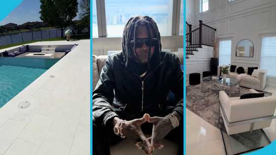 Vybz Kartel flaunts his lavish new mansion, its beautiful interior and exterior excites fans, video