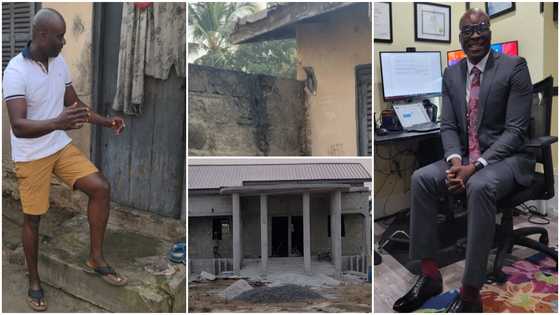 US-based GH man building a modern ICT computer lab for kids in Ghana recounts humble past; stirs emotions