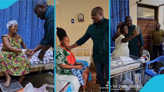 John Dumelo starts his 2025 with Ayawaso constituents, spends time with mothers