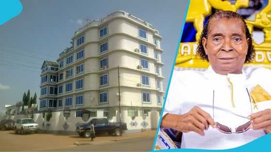 Kantanka's huge mansion reportedly built with only concrete surfaces, Ghanaians react