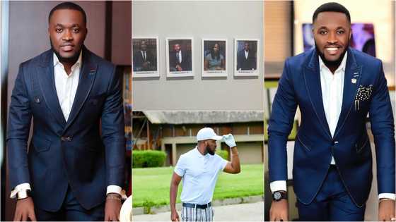 Despite's 1st son Kennedy Osei studying to become a lawyer; photos of his internship at East Legon law firm pop up