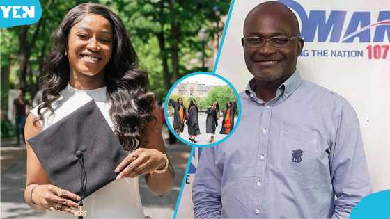 Ken Agyapong's daughter Amanda graduates with 2 Master's degrees at once from UPenn's Wharton Business School