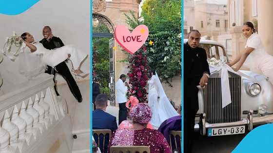 Popular musician marries beautiful partner in plush private wedding in Malta, videos emerge