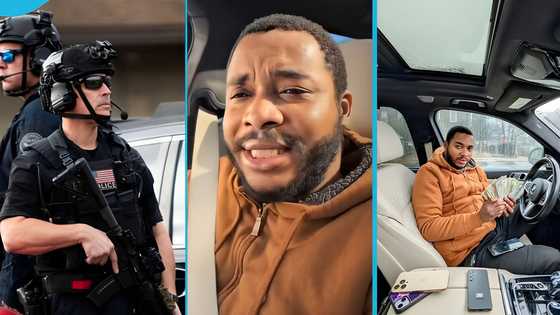 Twene Jonas spotted speeding on highway after ICE allegedly visits his home