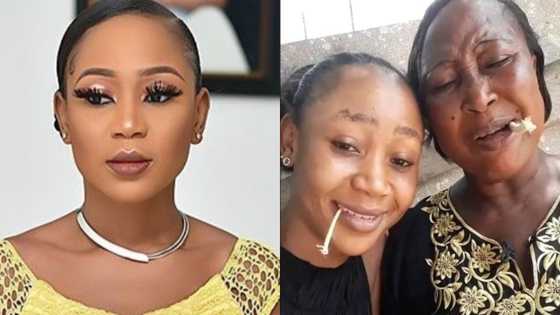 “Forgive my daughter o! have mercy o! - Akuapem Poloo’s mother wails in new video; son in state of shock