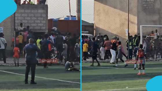 Heated chaos erupts in Attram de Visser vs Hohoe United clash in Tuba: Video