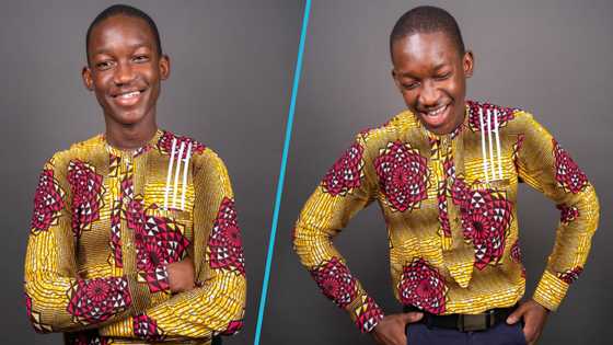 WASSCE: GH boy who earned 8As awarded presidential scholarship for his degree, folks praise him