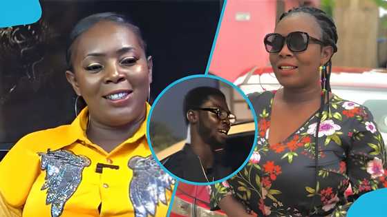 Diana Asamoah's supposed biological son pops up after her wedding, Ghanaians react