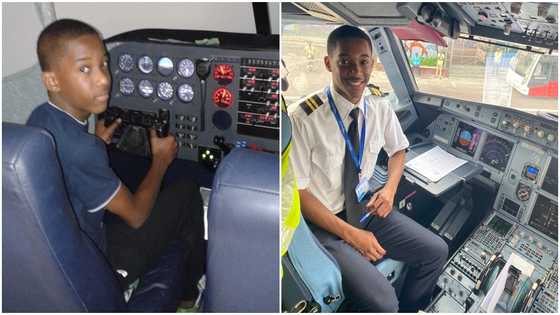 Young man achieves childhood dream of going to flight school; inspires many with pics