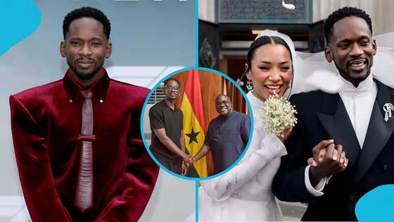 Mr Eazi jets into Ghana after marrying Temi Otedola in multi-million dollar wedding