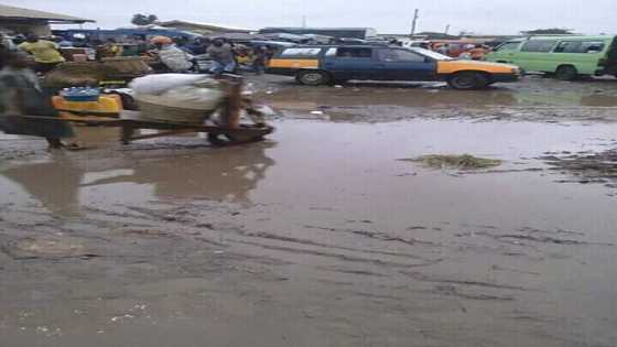Traders cry for help as Ada Kasseh market is left in deplorable state