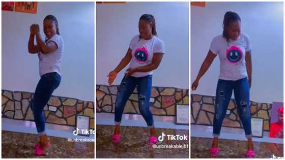 Joyce Blessing joins viral TikTok dance challenge, displays alluring moves in adorable video, peeps left in awe