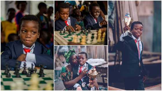 Genius boy defeats many in chess game to win trophy despite having cerebral palsy