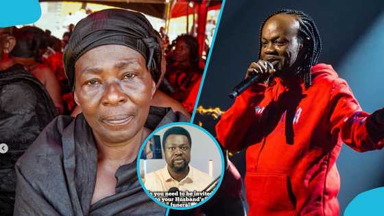 Eddie Nartey questions Akosua Serwaa’s absence at Lumba’s funeral: "Does a legal wife need an invitation?"