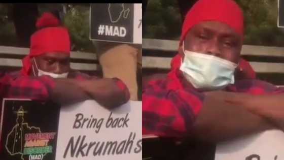 FixTheCountry: Man spotted weeping like a baby over current state of the country (video)