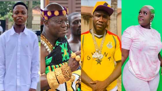 Video drops as Ras Nene and team meet Asantehene on his b'day; get him to laugh