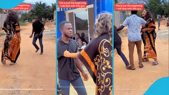 TikToker Efya Dragon confronts and beats man on the streets over theft accusations, video