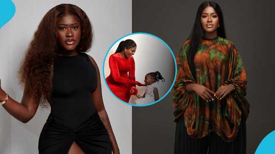 Fella Makafui and her pretty daughter look gorgeous in stylish outfits for their viral photoshoot