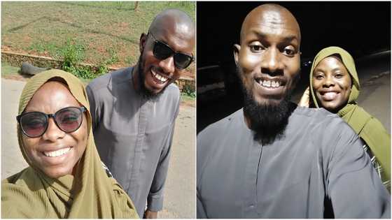 Man Finally Reconnects with the Lady He Asked Social Media to Help Him Find, Many React to Cute Photos of Them