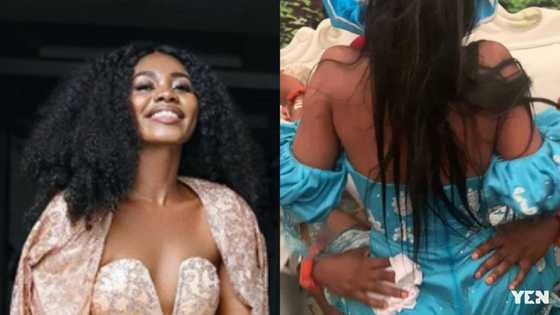 Popular slay queen twerks on her husband during their wedding in video