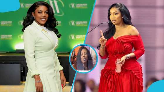 Nana Aba Anamoah’s old video on Serwaa Amihere’s humble beginnings resurfaces amid fake brand saga