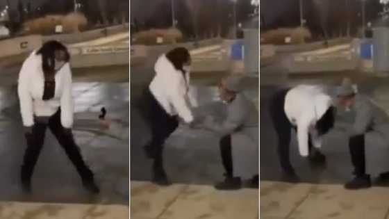“When he finally proposes”: Hilarious video shows woman dancing while bae proposes