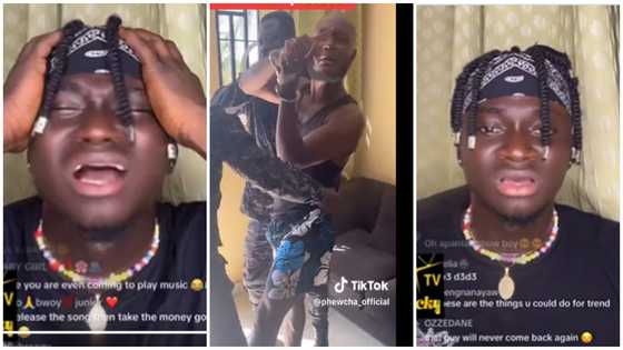 Kuami Eugene's lookalike Steve Quamz wails over the arrest of King Promise's lookalike Robest Junior